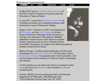 Tablet Screenshot of djagannathan.com